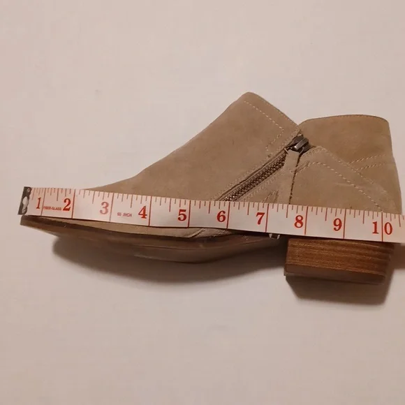 dolce vita Women's Faux Suede Ankle Booties - Picture 7 of 9